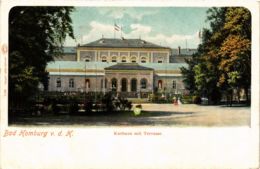 CPA AK Bad Homburg Kurhaus Mit Terrasse GERMANY (931775) - Bad Homburg