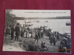 CPA - Carquefou - Bords De L'Erdre à Gâchet Un Jour De Fête - Carquefou