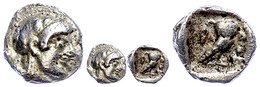 Athen, AR Obol (0,6g), 480 - 460 V. Chr. Av. Athenakopf R. Rs. Eule R. Stehend, L. Olivenzweig, Svoronos Pl. 8, 40ff., S - Other & Unclassified