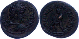Moesien, Markianopolis, Æ-Diassarion (3,87g), 193-211, Septimius Severus. Av: Büste Nach Rechts, Darum Umschrift. Rev: H - Provincia