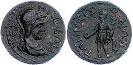 Pisidien, Tremessos, Æ (10,82g), 3. Jhd. Nach Chr., Pseudoautonome Prägung. Av: Behelmte Büste Des Solymos Nach Rechts,  - Provincia