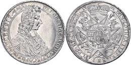 Olmütz, Taler, 1705, Karl III. Von Lothringen, Dav. 1209, Ss-vz.  Ss-vz - Oostenrijk