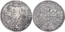 Taler. 1542, Georg Und Albrecht, Schwabach, Dav. 8967, Ss.  Ss - Ohne Zuordnung