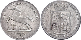 Taler, 1730, Georg II., Dav. 2086, Welter 2560, Kl. Rf., Vz.  Vz - Altri & Non Classificati