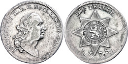 Sterntaler, 1778, Friedrich II., Dav. 2303, Schütz 1962, Minimal Justiert, Schrötlingsfehler, Doppelschlag. Ss  Ss - Altri & Non Classificati