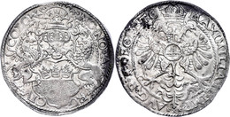 Taler, 1568, Mit Titel Maximilian II., Dav. 9155, Etwas Belag, Kl. Zainende, F. Vz. - Other & Unclassified