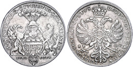 Taler Nach Burgundischem Fuß, 1700, Mit Titel Leopolds I., Dav. 5173, Noss 552, Kratzer Und Schrötlingsfehler Am Rand, S - Altri & Non Classificati