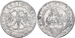 Taler, 1546, Behrens 93, Dav. 9403, Ss.  Ss - Other & Unclassified