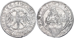 Taler, 1546, Behrens 93, Dav. 9403, Ss.  Ss - Sonstige & Ohne Zuordnung