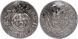 1/2 Batzen, 1626, Mit Gegenstempel Lindau, Nau 9, Ss-vz.  Ss-vz - Sonstige & Ohne Zuordnung