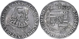 2 Mark (48 Grote), 1659, Anthon Günther, Münzmeister Jürgen Hartmann, Dav. 716/ 7111, Kl. Schrötlingsfehler, Schöne Pati - Autres & Non Classés