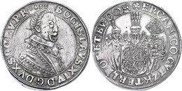 Taler (28,97g), 1633, Bogislaw XVI., Dav. 7282, Kratzer, Prägeschwäche, Ss-vz.  Ss-vz - Andere & Zonder Classificatie