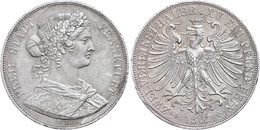 Doppeltaler, 1861, AKS 4, J. 43, Wz. Rf., Ss-vz.  Ss-vz - Autres & Non Classés