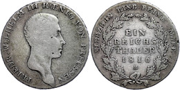 Taler, 1816, B, Friedrich Wilhelm III., AKS 11, J. 33, S-ss.  S-ss - Andere & Zonder Classificatie