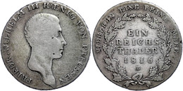 Taler, 1816, B, Friedrich Wilhelm III., AKS 11, J. 33, S-ss.  S-ss - Sonstige & Ohne Zuordnung