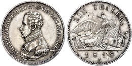 Taler, 1818, A, Friedrich Wilhelm III., AKS 13, J. 37, Wz. Rf., Vz.  Vz - Altri & Non Classificati