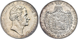 Doppeltaler, 1839, Friedrich Wilhelm III., AKS 9, J. 64, Kl. Rf. Und Kr., Avers F. Vz, Revers Vz. - Other & Unclassified