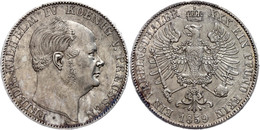 Taler, 1859, Friedrich Wilhelm IV., AKS 78, J. 84, Ss-vz.  Ss-vz - Sonstige & Ohne Zuordnung