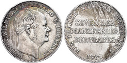 Taler, 1860, Friedrich Wilhelm IV., AKS 79, J. 85, Kl. Rf., Ss.  Ss - Sonstige & Ohne Zuordnung