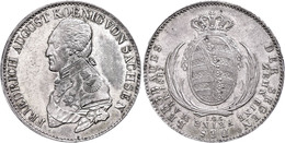 Taler, 1817, Friedrich August I., AKS 23, J. 31, Kl. Rf., Vz.  Vz - Otros & Sin Clasificación