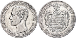 Taler, 1658, Carl Alexander, AKS 33, J. 535, Kl. Rf., Ss.  Ss - Sonstige & Ohne Zuordnung