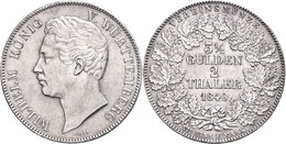 Doppeltaler, 1840, Wilhelm I., AKS 62, J. 71, Kl. Rf., Vz+. - Autres & Non Classés