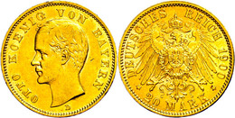 20 Mark, 1900, Otto, Kl. Rf., Ss-vz., Katalog: J. 200 Ss-vz - Sonstige & Ohne Zuordnung