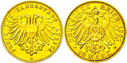 10 Mark, 1901, F. Vz., Katalog: J. 227 - Sonstige & Ohne Zuordnung