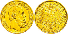 10 Mark, 1890, Karl, Ss., Katalog: J.294 Ss - Altri & Non Classificati