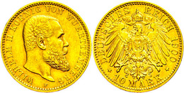 10 Mark, 1900, Wilhelm II., Ss-vz., Katalog: J.295 Ss-vz - Altri & Non Classificati