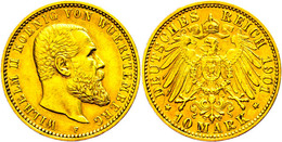 10 Mark, 1907, Wilhelm II., Ss-vz., Katalog: J.295 Ss - Andere & Zonder Classificatie