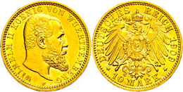 10 Mark, 1909, Wilhelm II., Vz+., Katalog: J.295 - Altri & Non Classificati