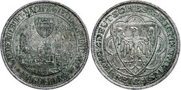 3 Reichsmark, 1931, Magdeburg, Vz., Katalog: J.347 Vz - Altri & Non Classificati