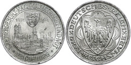 3 Reichsmark, 1931, Magdeburg, Vz., Katalog: J.347 Vz - Autres & Non Classés