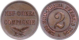 Neuguinea, 2 Pfennig, 1894, Vz., Katalog: J.702 Vz - Sonstige & Ohne Zuordnung