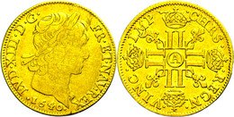 Louis D'or, 1640, A (Paris), Louis XIII., Gadoury 58, Kl. Rf., Ss.  Ss - Sonstige & Ohne Zuordnung