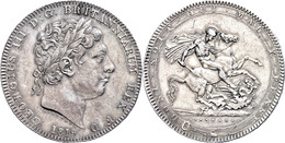 Crown, 1819, George III., LIX, Seaby 3787, Ss-vz.  Ss-vz - Sonstige & Ohne Zuordnung