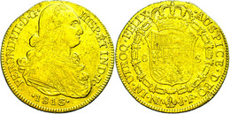 8 Escudos, Gold, 1813, Ferdinand VII., JF, Santa Fe De Nuevo Reino, Fb. 60, Ss.  Ss - Colombia