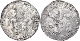 Gelderland, Löwentaler, 1640, Dav. 4849, Prägeschwäche, Vz.  Vz - Otros & Sin Clasificación