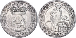 Westfriesland, Ducaton, 1677, Dav. 4910, Ss-vz.  Ss-vz - Sonstige & Ohne Zuordnung