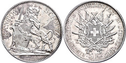 5 Franken, 1867, Schwyz, HMZ 2-1343g, Vz.  Vz - Other & Unclassified