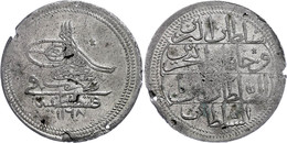 Kurus (23,59g), AH 1168, Osman III., Konstantinopel, KM 264, Sultan 2067, Pere -, Poröser Schrötling Mit Div. Schrötling - Oosterse Kunst