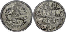 40 Para, AH 1223/18, Mahmud II., Tripolis, KM 186.1 (Libyen), Stark Justiert, Vz. Sehr Selten! Erworben Bei Baldwins & S - Orientalische Münzen