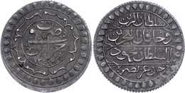 2 Budju, AH 1243, Mahmud II., Jazayir, KM 75 (Algerien), Ss. Selten!  Ss - Oosterse Kunst