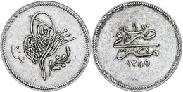 20 Qirsh, AH 1255/1, Abdülmecid, Misir, KM 232 (Ägypten), Ss.  Ss - Oosterse Kunst