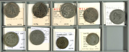 ABDÜLHAMID I., Lot Von 9 Münzen Der Prägestätte Tunis. Dabei U.a. 1 Riyal AH 1189, 1201, 1202 Und 1203 Sowie 2 X 2 Kharu - Orientale