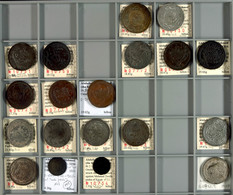 SUDAN, ABDULLAH IBN MEHMED, Sammlung Von 19 Münzen Der Prägestätte Omdurman. Dabei U.a. 20 Kurush AH 1304/5, Æ-Kurush AH - Oriental