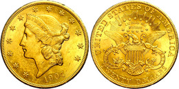 20 Dollars, Gold, 1904, Philadelphia, Fb. 177, Kl. Rf., Vz  Vz - Andere & Zonder Classificatie