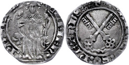 Grosso (2,31g), O.J. (1378-1394), Clemens VII., Avignon, Ss.  Ss - Ohne Zuordnung