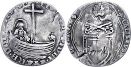 Grosso, O.J. (1455-1458), Calixtus III., Rom, Schrötlingsriss, Ss.  Ss - Non Classés